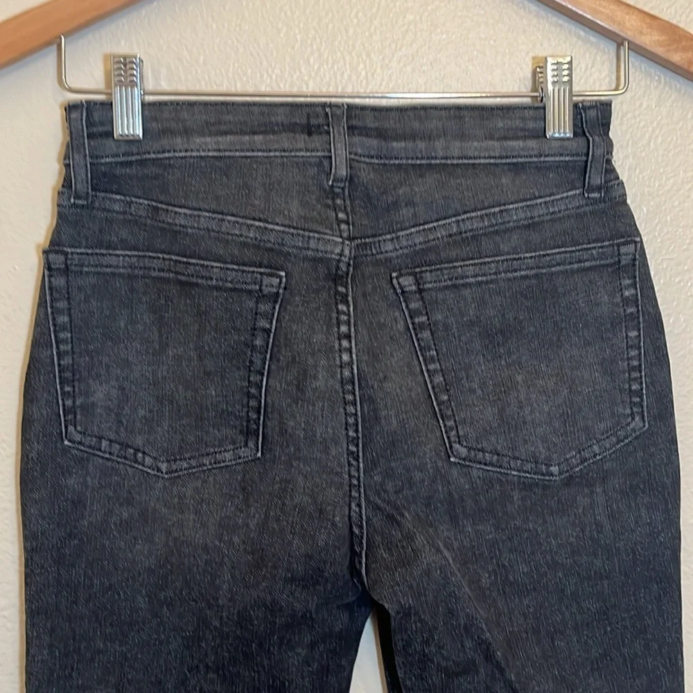 NWT Gap Sky High Skinny Ankle Raw Hem Denim Jeans